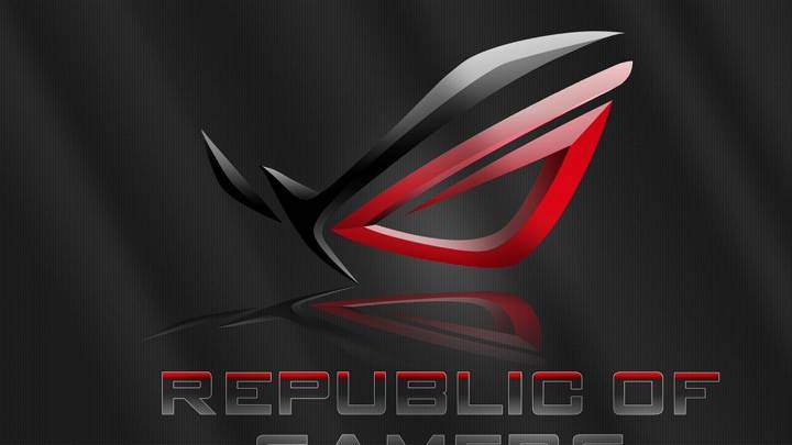 Republic Of Gamers And Black Background